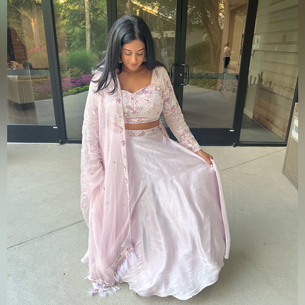Pink Lehenga Traditional Indian Outfit